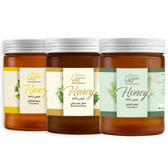 باقة العسل العلاجية 3 عبوات × 400جم
